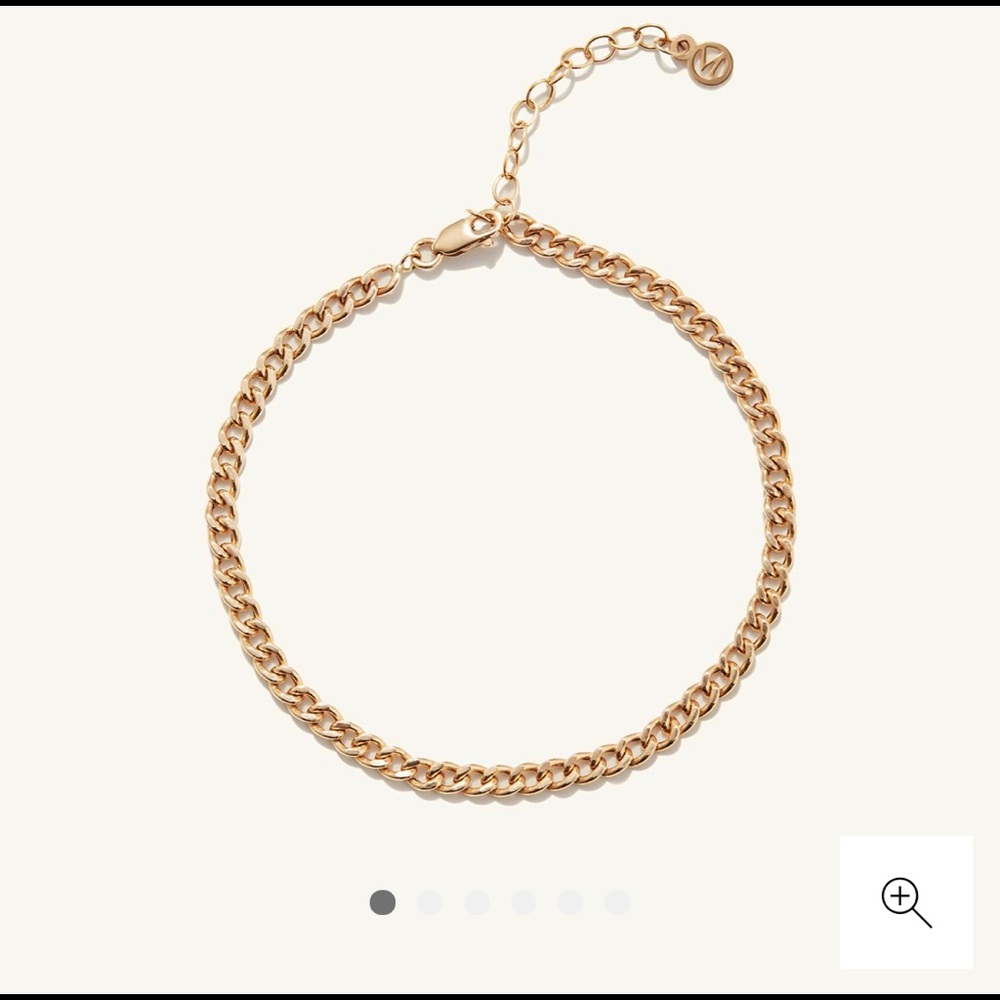 Mejuri Curb Bracelet 14k Yellow Gold